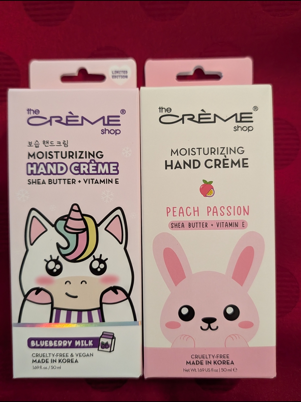 2 Of The CRÈME Shop Moisturizing Hand Crème - Peach Passion Pink